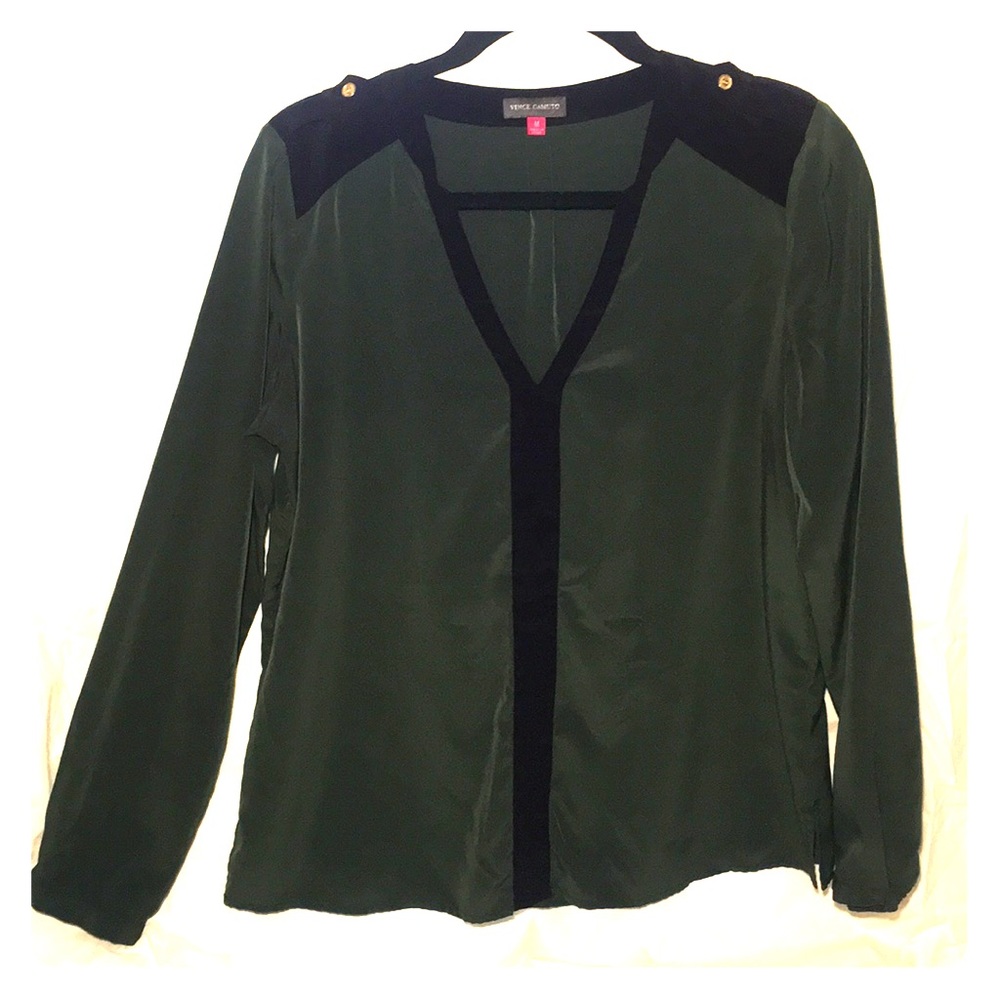 Vince Camuto Emerald Green Top